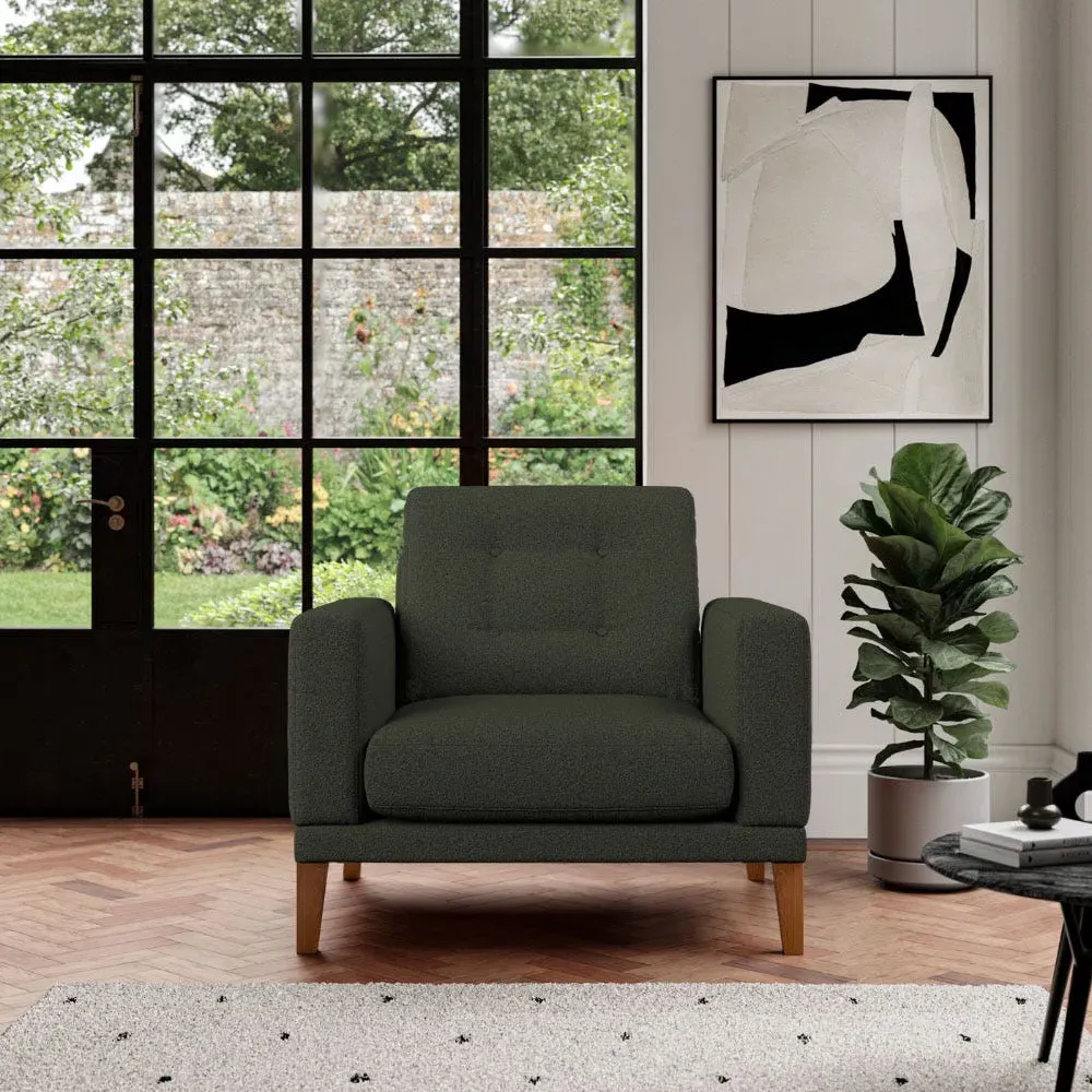 Fitzroy Armchair - Fern, Boucle