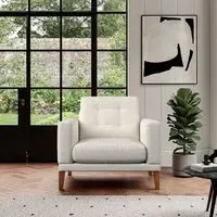 Fitzroy Armchair - Ivory, Boucle