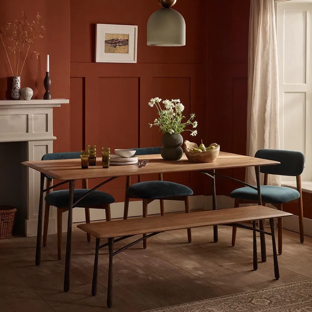 Frida Rectangular Dining Table - Mango Wood image