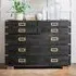 Greenwich 7 Drawer Chest - Black, Mango Wood