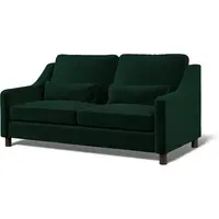 Hampton 3-Seater Sofa - Hunter, Eco Velvet