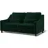 Hampton 3-Seater Sofa - Hunter, Eco Velvet