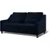 Hampton 3-Seater Sofa - Indigo, Eco Velvet