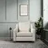 Hampton Armchair - Ivory, Boucle