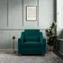 Hampton Armchair - Mallard, Eco Velvet