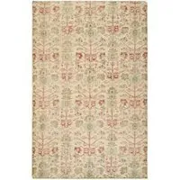 Havali Hand Knotted Rug - Off-White