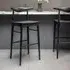 Hiro Barstool - Black, Wood