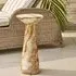 Jasper Side Table - Marble Finish, Concrete