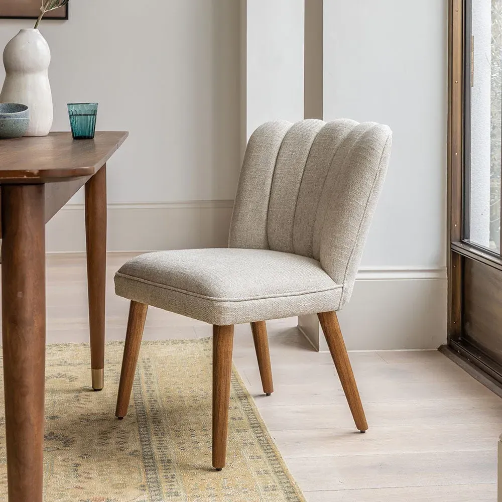 Joyce Dining Chair - Natural, Linen image