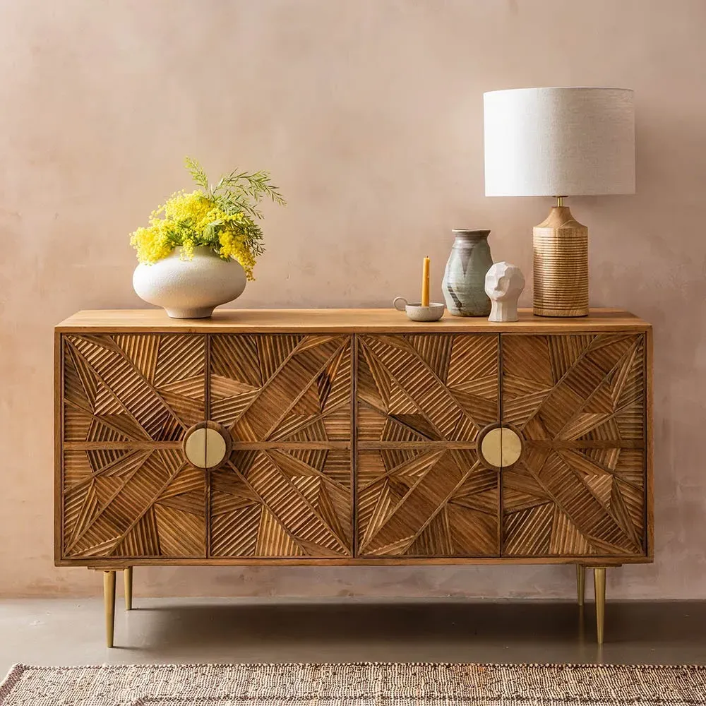 Jumeirah Large Sideboard - Mango Wood