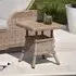 Karla Rattan Side Table - Sand