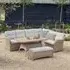 Karla Rectangular Lounge Dining Set - Sand, Rattan