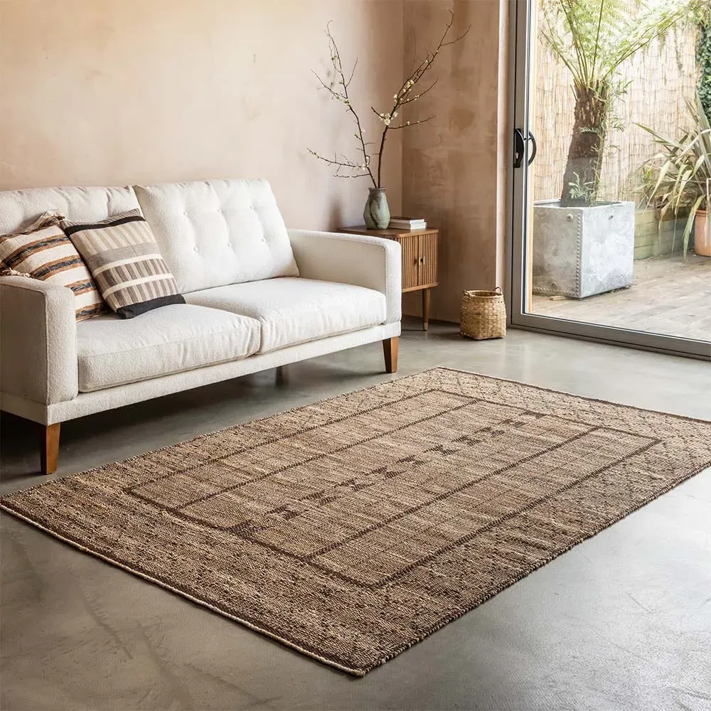 Kaya Jute Flatweave Rug - Natural, Jute image