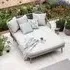 Lauren Daybed - Sandy, Rope-Effect Aluminium