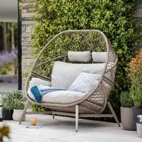Lauren Double Cocoon Chair - Rope