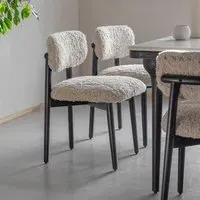 Layla Dining Chair - Cotton Rug