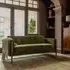 Lexington 3-Seater Sofa - Green, Velvet