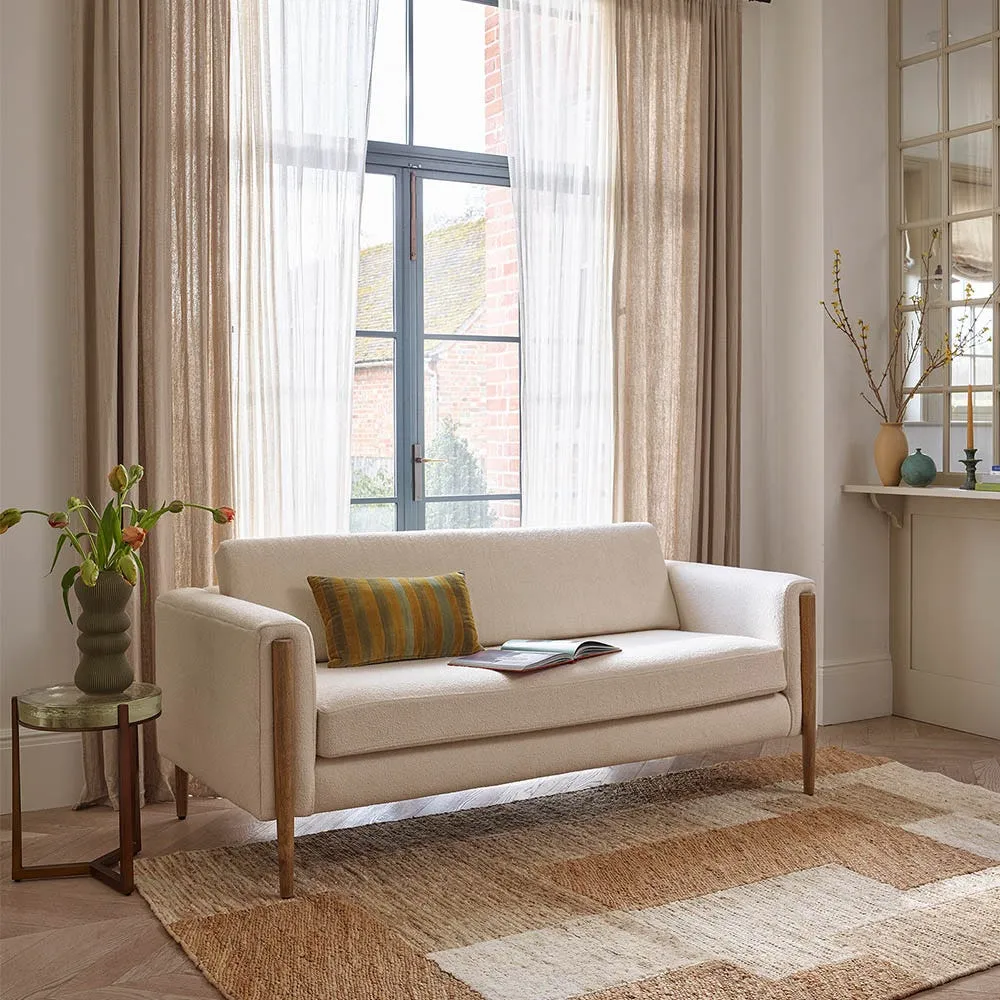 Lexington 3-Seater Sofa - Natural, Linen Mix image