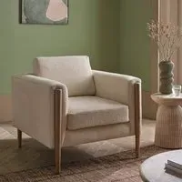 Lexington Armchair - Natural, Linen Mix