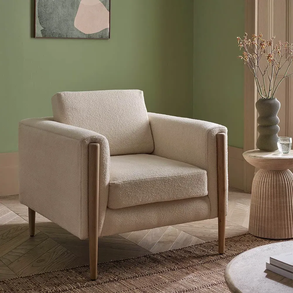 Lexington Armchair - Natural, Linen Mix image