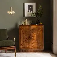 Loki Drinks Cabinet - Mango Wood