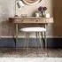 Lottie Dressing Table with Stool - Mango Wood