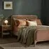 Mabel King Size Bed Frame - Nude, Mango Wood