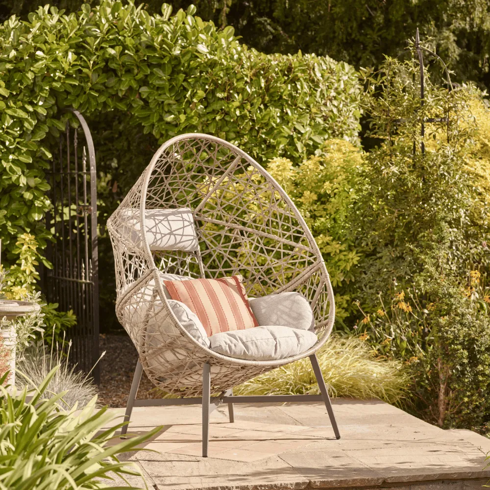 Matilda Cocoon Chair - Natural, Rattan-Effect product