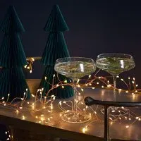 Micro Cluster Lights with Copper Wire - Warm White