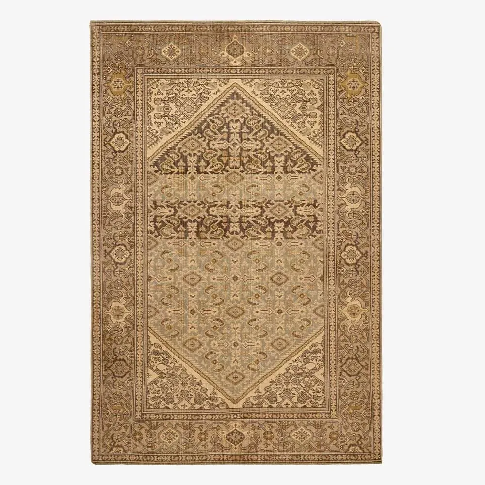 Nadia Hand Knotted Rug - Blue