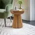 Nomad Round Side Table - Natural, Mango Wood