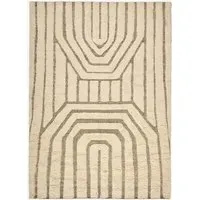 Oberoi Shaggy Wool Rug - Taupe