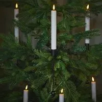 Outdoor Tree Candles Set of 6 with Remote Control