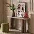 Palazzo Console Table - Mocha Marble, Mango Wood