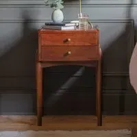 Quinn Bedside Drawers - Mango Wood