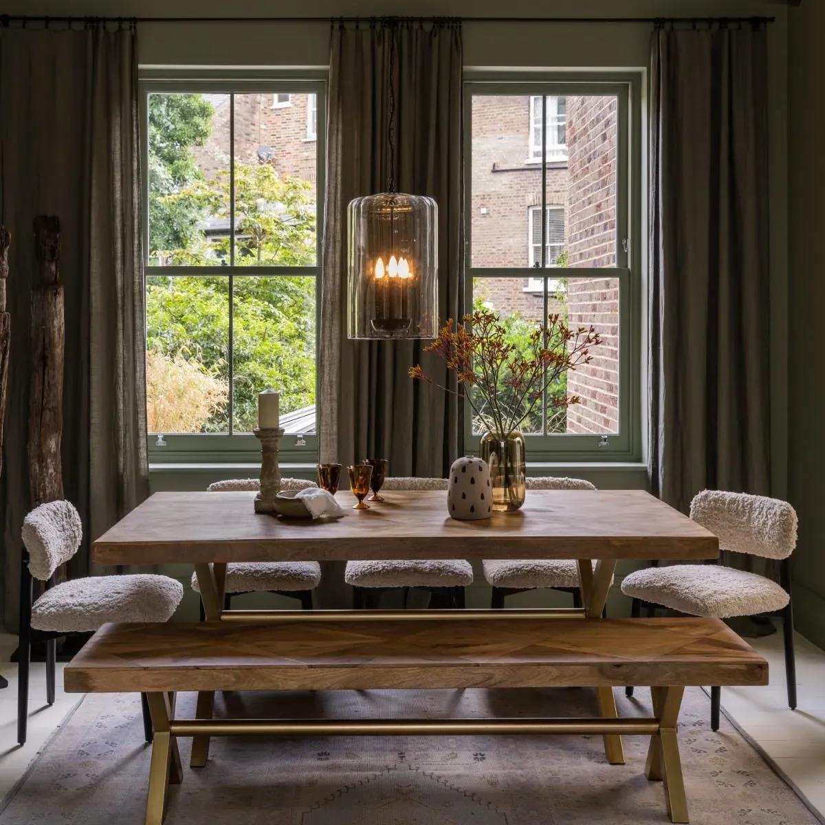 Reeves Large Dining Table - Mango Wood