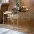 Reims Coffee Table Set - Amber, Brass