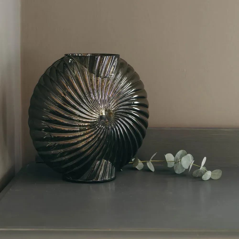 Ripple Table Lamp - Green, Glass image