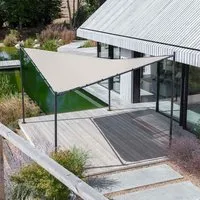 Rodin 3.5m Sail Shade - Beige, Polyester alternate view