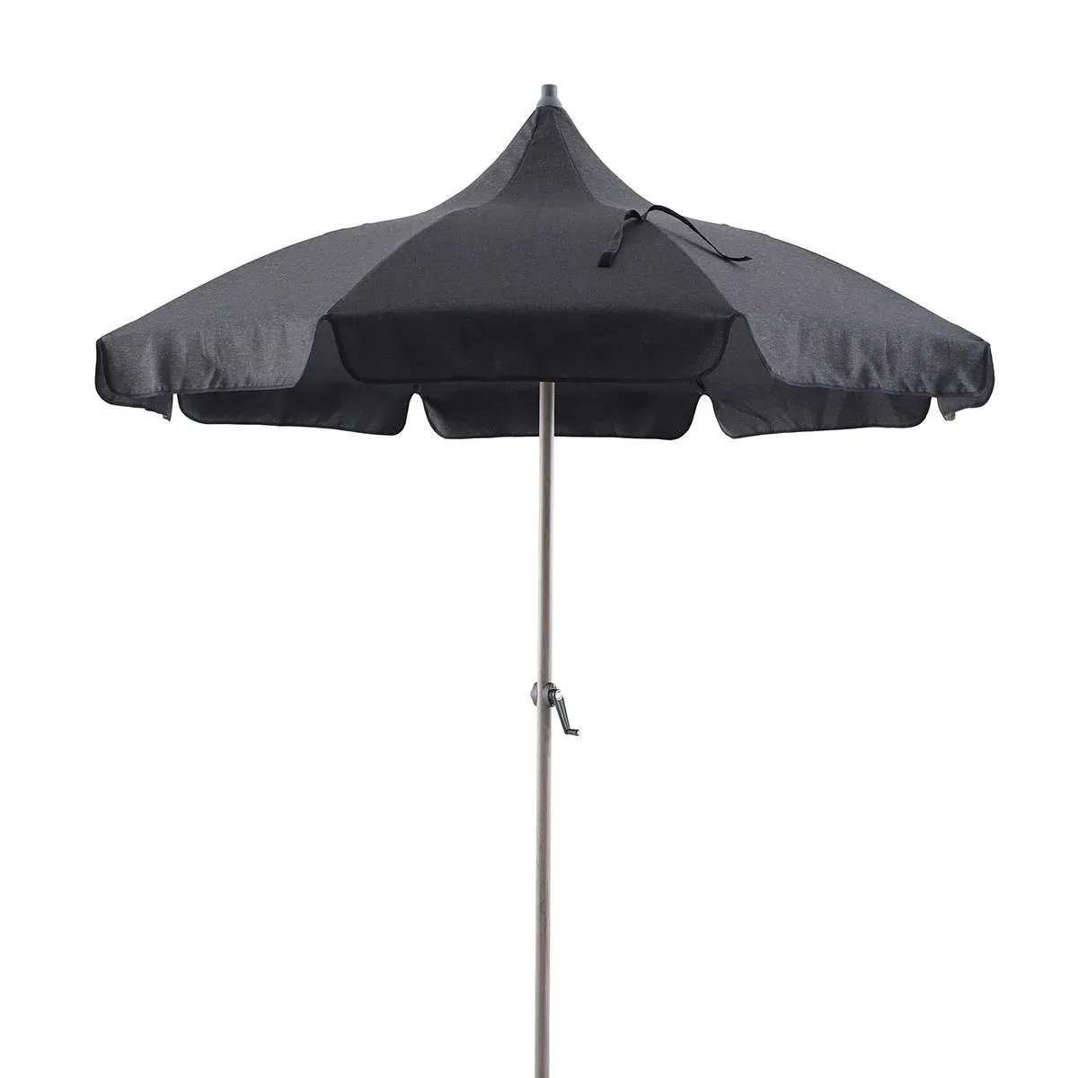 Savannah 1.8m Wood-Effect Parasol - Grey, Aluminium product