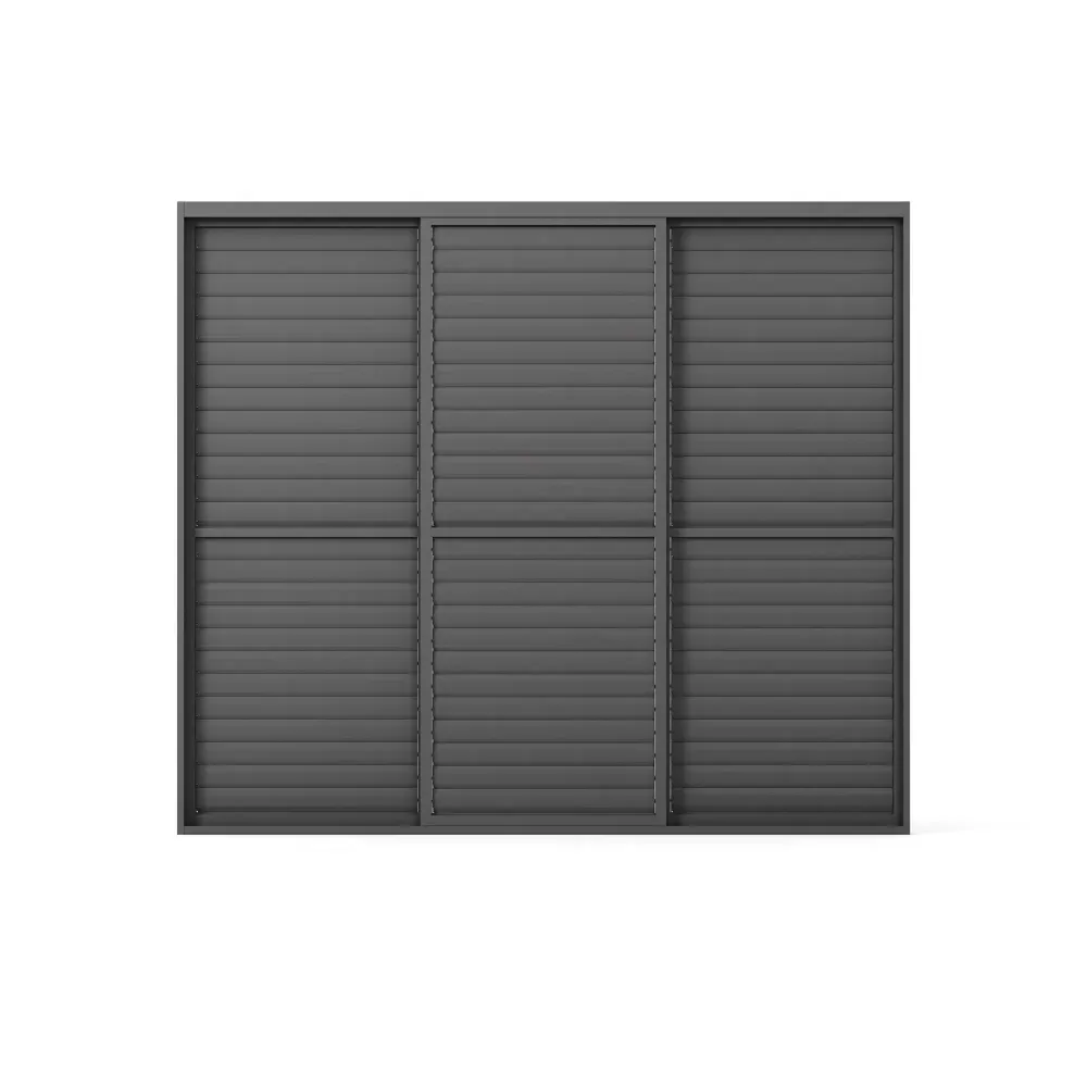 Savannah 3m Sliding Wall Panel with Movable Louvres product
