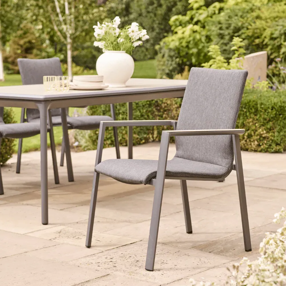 Savannah Outdoor Armchair - Grey, Aluminium product