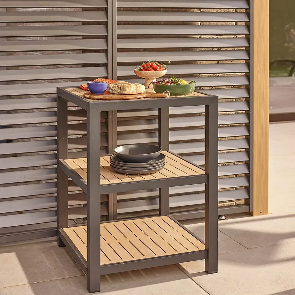 Savannah Outdoor Kitchen Corner Unit - Aluminium product