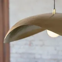 Serene Brass Pendant Light - Brass, Iron