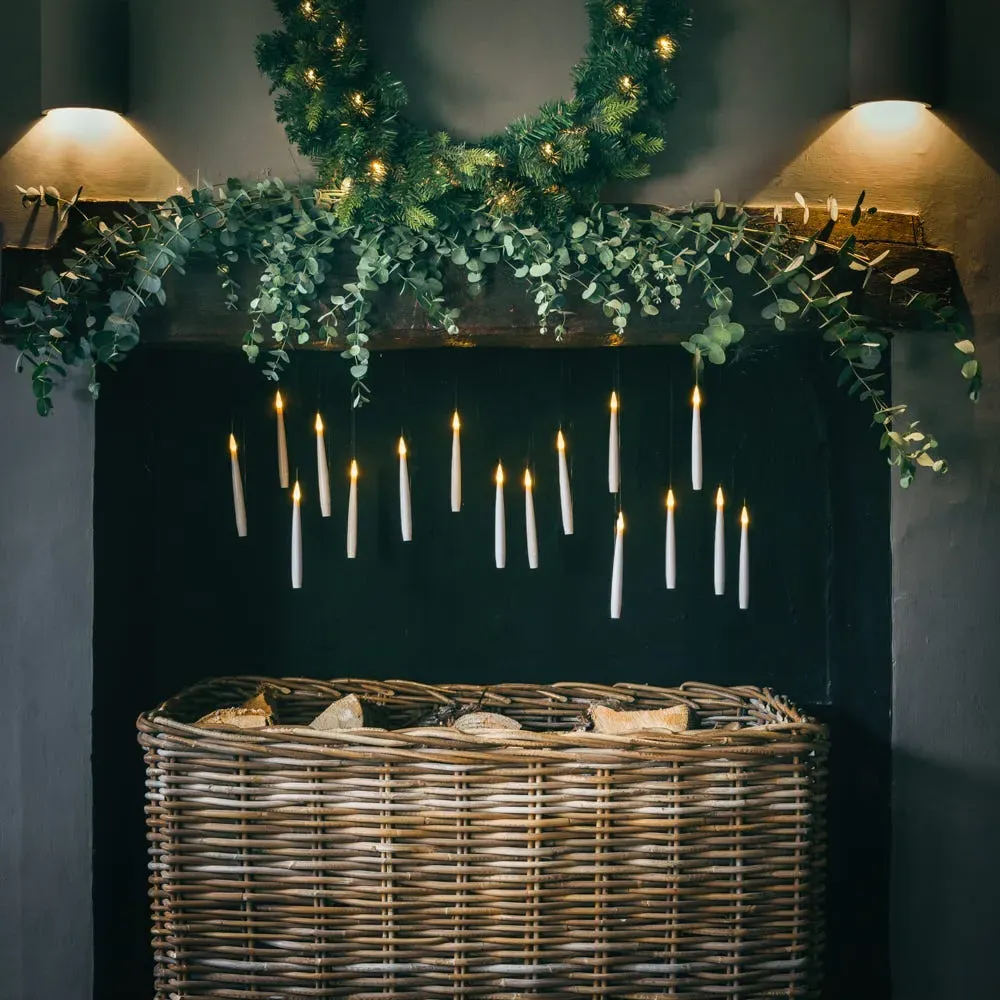 Slim Floating Candles Pack of 20 - LED, Battery Operated image