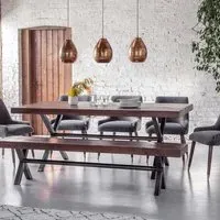 Teardrop Pendant Lamp - Burnished Copper, Iron