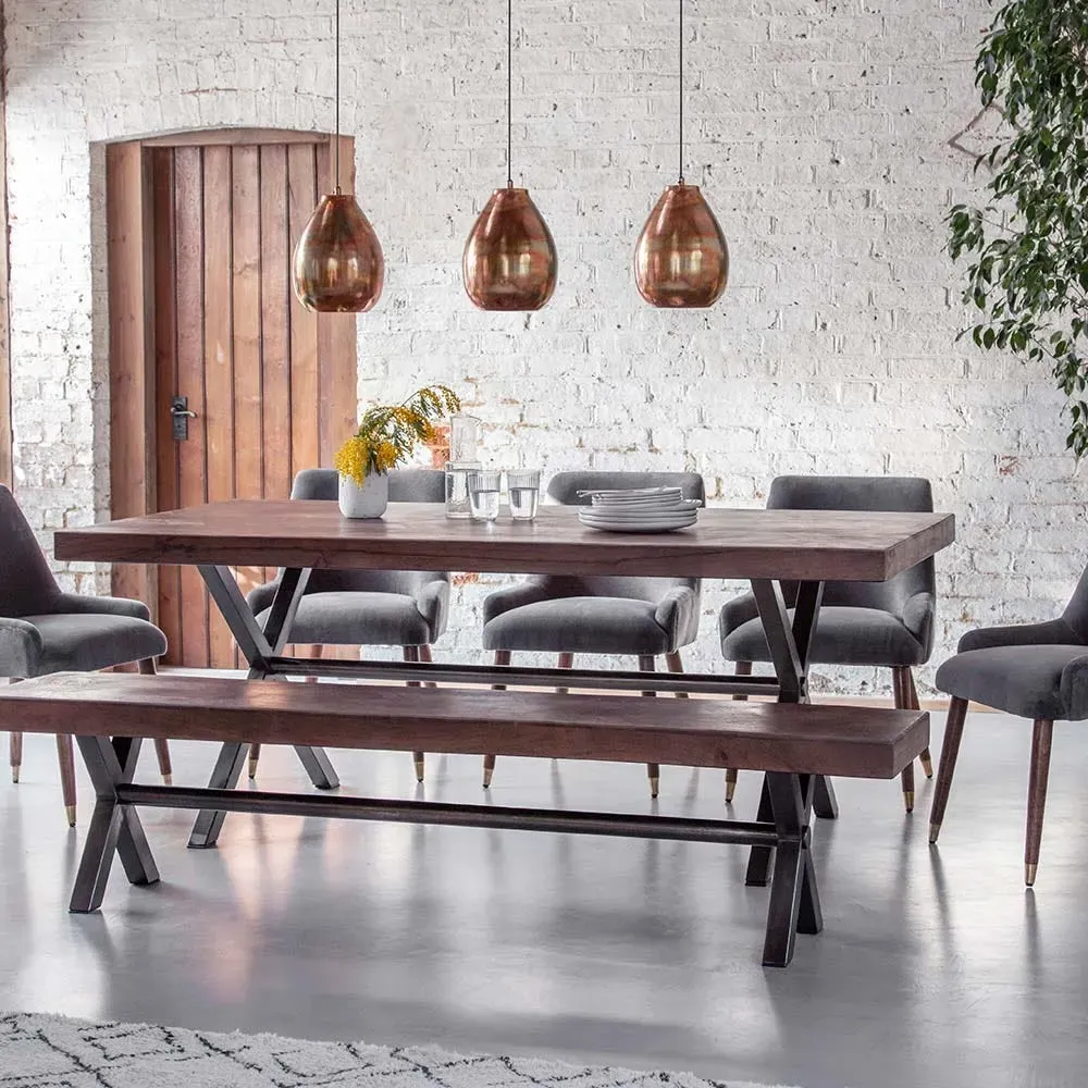 Teardrop Pendant Lamp - Burnished Copper, Iron image