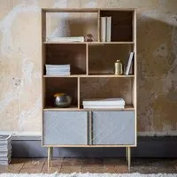 Toshi Shelving Unit - Mango Wood