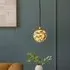 Tula Single Pendant Light - Green, Glass