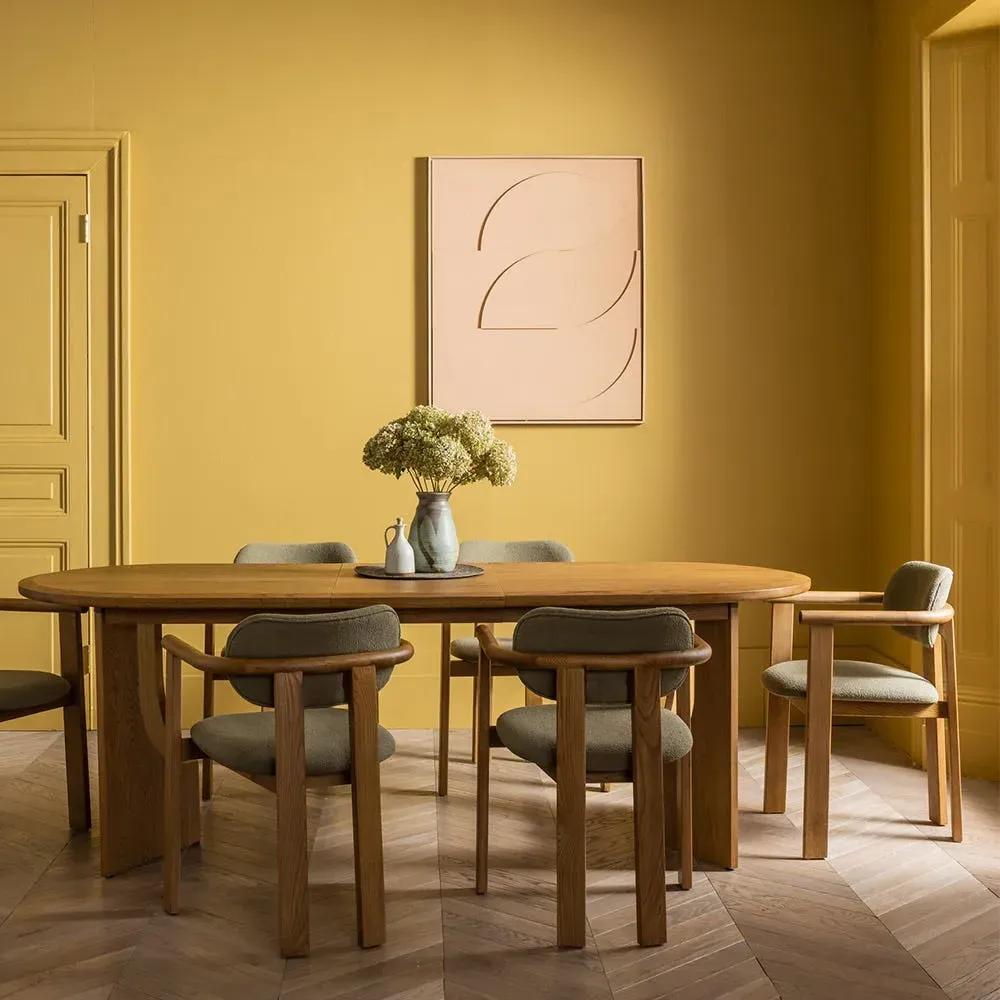 Umi Extendable Dining Table - Bourbon Oak image